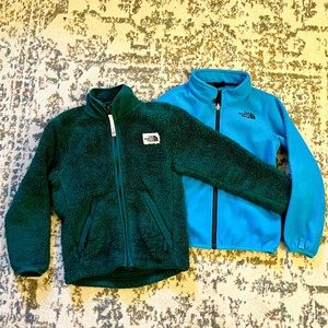 Set of 2 - The North Face Boys Sherpa Fleece Jacket Coat